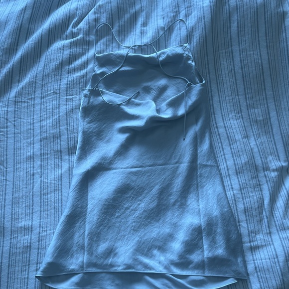 Aritzia harmonist dress in silver - Picture 4 of 4